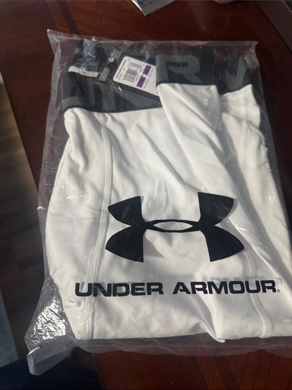 Under Armour Compression Men’s White Athletic Shorts